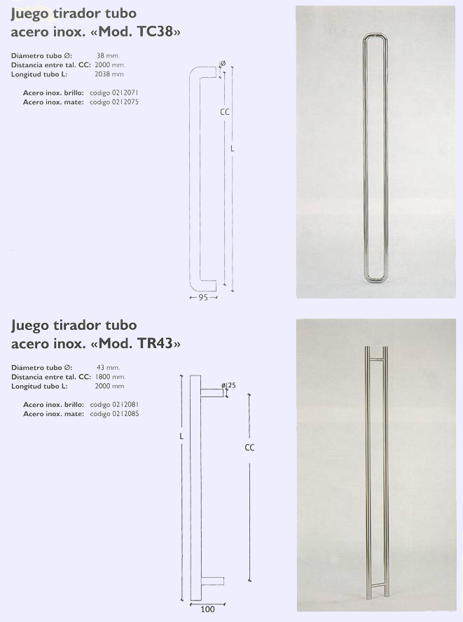 Tiradores Largos